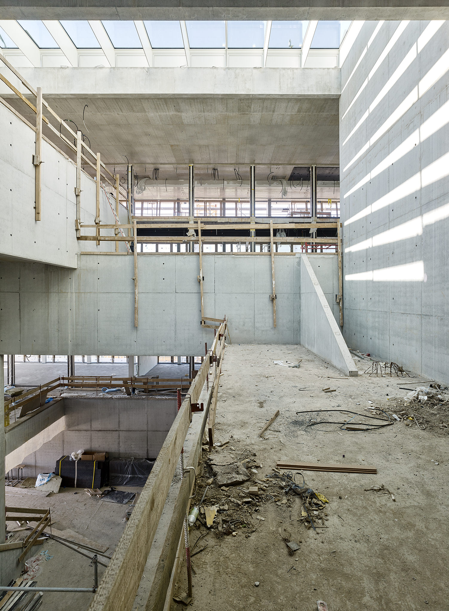 UNIL Sport Cluster construction site